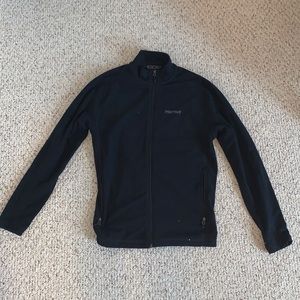 Large Black Marmot Fleece Jacket